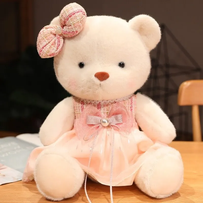 Plush Boutiques Ours^Ours en peluche avec robe