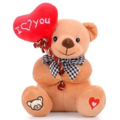 Plush Boutiques Ours^Ours en peluche avec un coeur