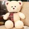 Plush Boutiques Ours^Ours en peluche blanc avec écharpe