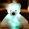 Plush Boutiques Ours^Ours en peluche blanc lumineux