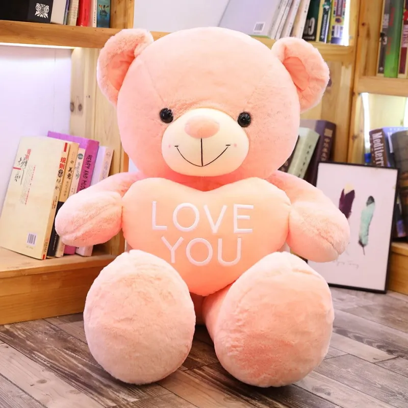 Plush Boutiques Ours^Ours en peluche géant « I love you »