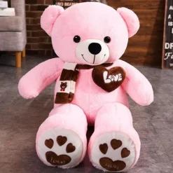 Plush Boutiques Ours^Ours en peluche géant rose