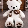 Plush Boutiques Ours^Ours en peluche gros et blanc