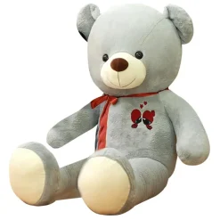 Plush Boutiques Ours^Ours en peluche gros et gris
