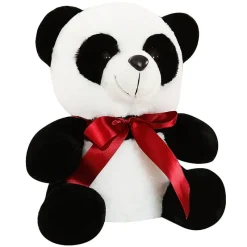 Plush Boutiques Ours^Ours en peluche noir et blanc