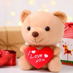 Plush Boutiques Ours^Ours en peluche petit avec un coeur