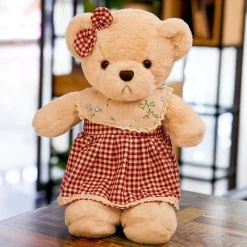 Plush Boutiques Ours^Ours en peluche robe rouge