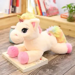 Plush Boutiques Géante^Peluche géante licorne avec des gros yeux
