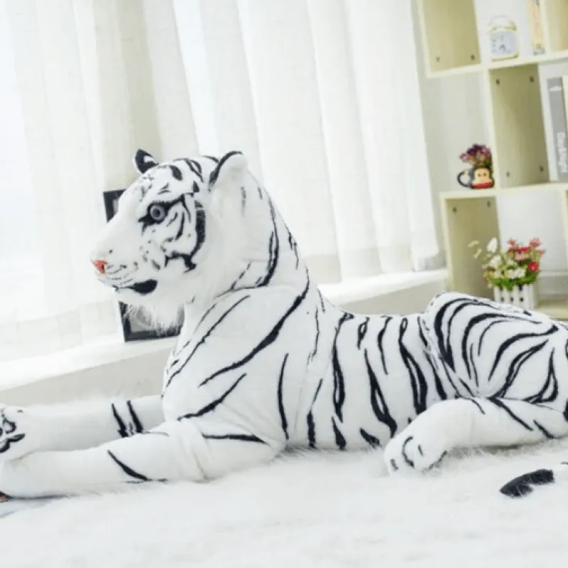 Plush Boutiques Géante^Peluche géante tigre blanc