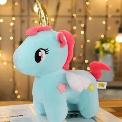 Plush Boutiques Licorne^Peluche licorne bleu