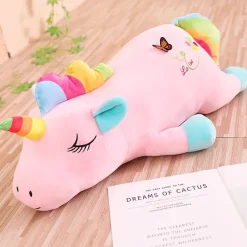 Plush Boutiques Licorne^Peluche licorne rose 80 cm