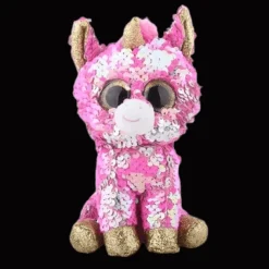 Plush Boutiques Licorne^Peluche licorne rose pailletée